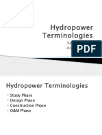 Hydropower Terminologies: Sandeep Joshi Asst. Manager