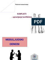 Sukobi Konflikti Međuljudski Odnosi FERIT 2016