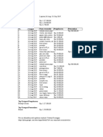 Periode: Total Pengeluaran: Total Pemasukan: Selisih: No. Tanggal Nama Transaksi Pengeluaran Pemasukan