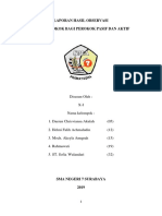 Laporan Hasil Observasi