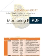 Bulacan State University: Mentoring Plan