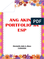 Ang Aking Portfolio Sa Esp