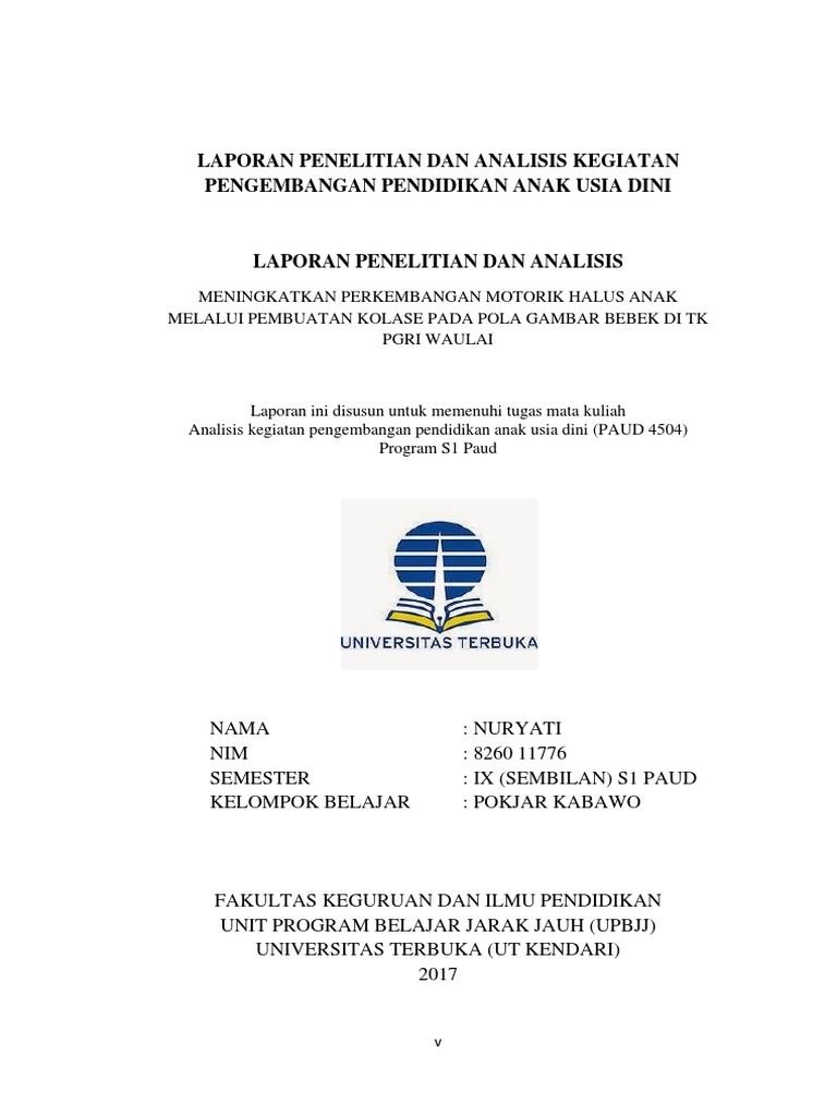 Laporan Penelitian Dan Analisis 3