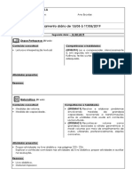 Plano Semanal