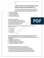 Sosiologi SMAN 1 Cibeber Cikotok