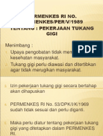 Permenkes Tukang Gigi