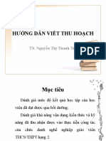 Hướng Dẫn Viết Thu Hoạch