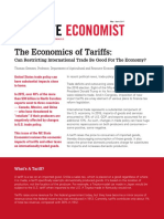 The Economics of Tariffs: Can Restricting International Trade Be Good For The Economy