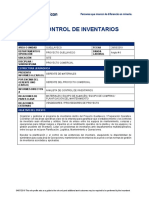 RP Líder de Control de Inventarios - Site-1