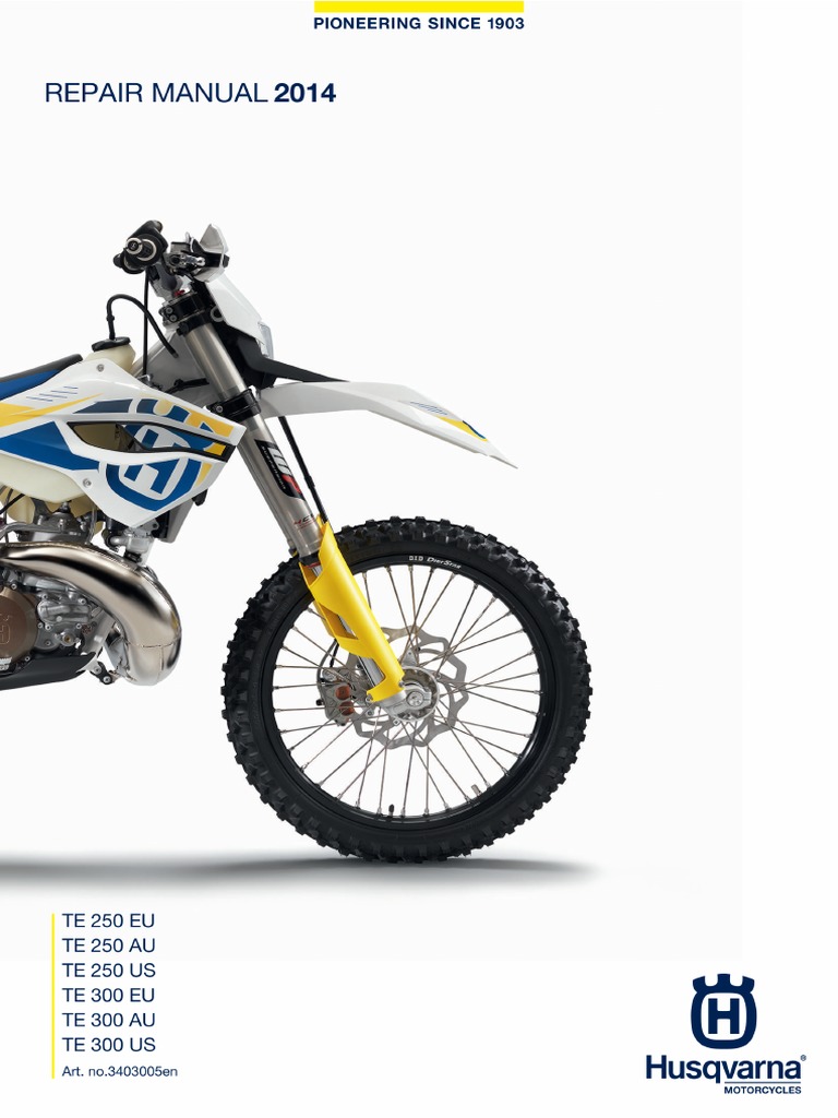 1 2014 Husqvarna Te 250 300 Service Repair Manual Pdf