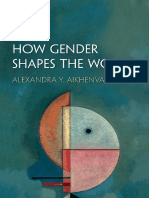 Alexandra Y. Aikhenvald - How Gender Shapes The World-Oxford University Press (2016) PDF