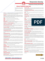 Glossary of Temperature Sensing Terms