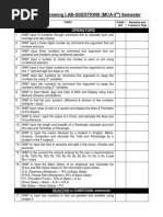 JAVA Programming LAB-QUESTIONS (MCA-3) Semester: Operators