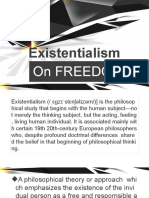 Existentialism: On Freedom