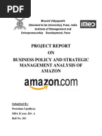 Strategic Mgt. Project 183-Amazon