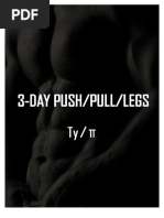 Push:Pull:Legs