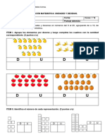 Prueba Decenas y Unidades