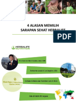 Empat Alasan Memilih Sarapan Sehat Herbalife