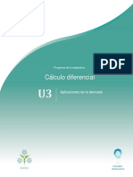 U3Aplicacionesdeladerivada PDF
