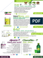 Folleto Productos