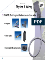Bus Physics & Wiring: PROFIBUS Wiring/installation Can Be Done With