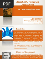 Rorschach Test Interpretation Guide | PDF | Grey | Shape