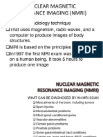 Nuclear Magnetic Resonance Imaging (Nmri)