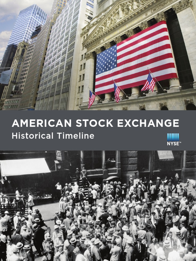 American Stock Exchange Historical Timeline | PDF | Exchange Traded
