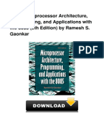 (PDF) Microprocessor Architecture, Programming, and Applications With The 8085 (5th Edition) by Ramesh S. Gaonkar