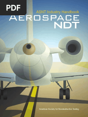 Aerospace Ndt Asnt Industry Handbook Ut Syllabus Nondestructive Testing Medical Imaging