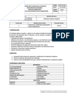 Guia #3. Separacion y Purificacion de Un Medicamento