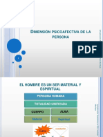Dimensión Psicoafectiva de La Persona PDF