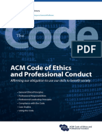 Acm Code of Ethics Booklet PDF