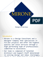 Mirone: Designs & Services