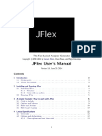 Manual de Usuario de Jflex