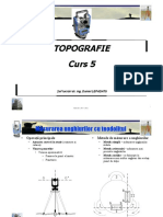 Topografie Curs 5 Anul 1 Facultatea de Constructii Si Instalatii Iasi