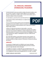 Geometría básica: líneas, ángulos y polígonos