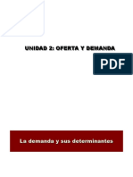 Unidad 2A - Oferta y Demanda