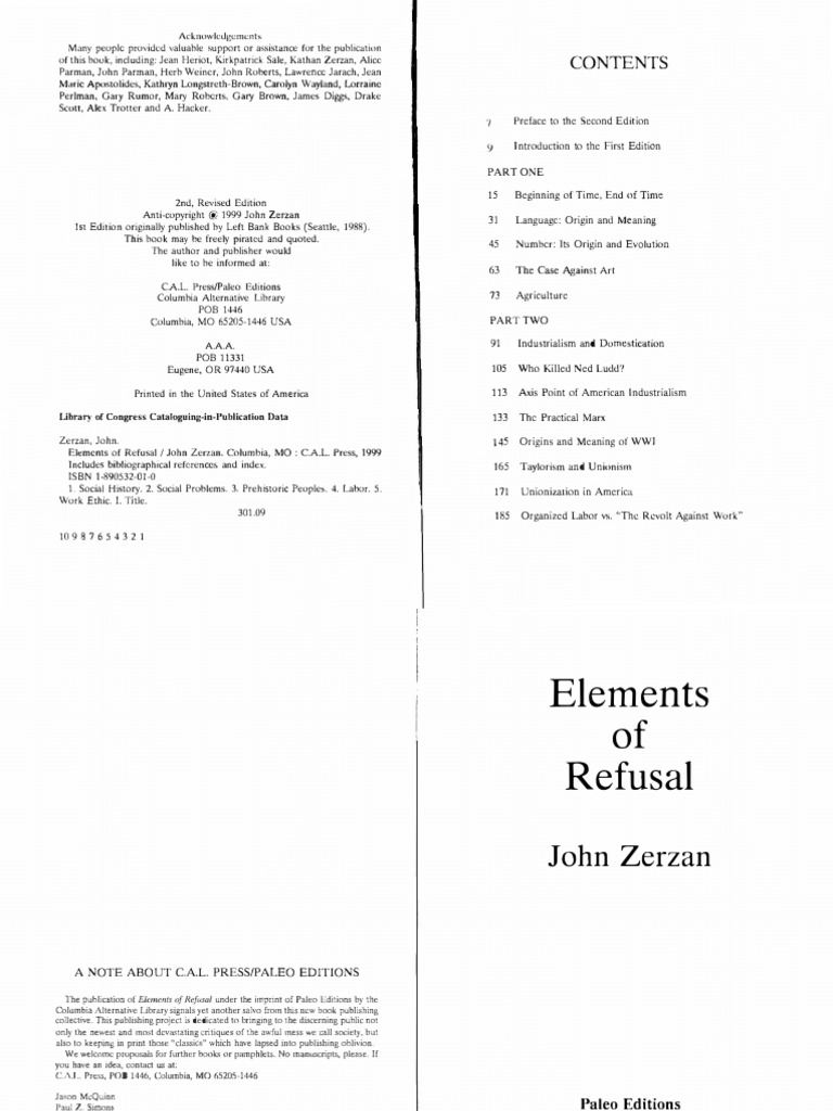 Against civilization john zerzan picture