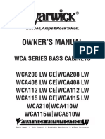 Warwick Wca Cabs Manual 473094