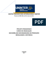 UNINTER Bacharelado em Engenharia de Produção EAD