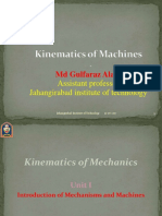 Kinematics of Machines