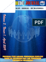 Socioedu Journal Pendidikan Sosial Humaniora Volume 3 Nomor 1 April 2019 PDF