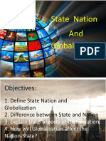 State Nation and Globalization