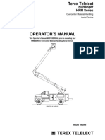Terex HR Series Operator Manual