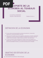 Aporte de La Economia Al Trabajo Social