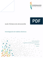 Guía Técnica Homologación de Modelos Dinámicos - BORRADOR PDF