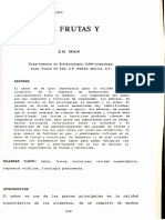 El Sabor Frutas Y Hortalizas: D Partamento Deb Otecnolog A Tapalapa Pdo Postal 55-535 C.P. 09340, Mex Co D F