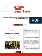 Estrategia de Turismo Rural para inclusión económica en Perú