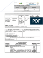 Sesión de Aprendizaje 6 To Tercera Semana